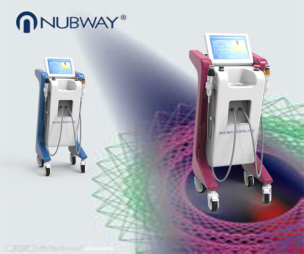 double heads fractional rf microneedle machine wrinkle removal machine