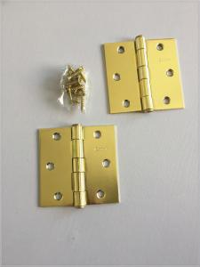 Quality Metal Butt 5 Inch Brass Door Hinges , Interior Door Hinges Heavy Duty wholesale