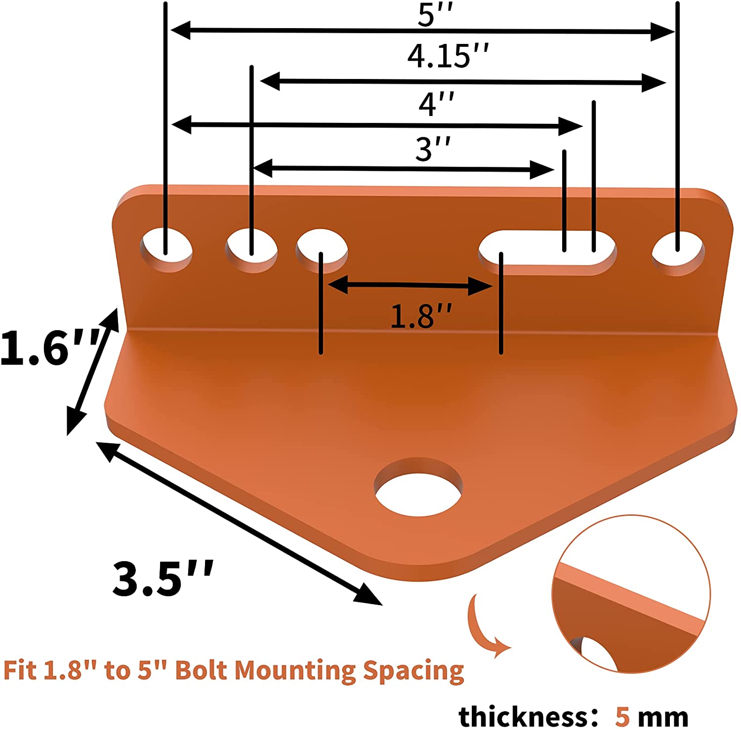 Universal Trailer Hitch Mount for Zero Turn Mower Heavy Duty Steel and Easy Installation