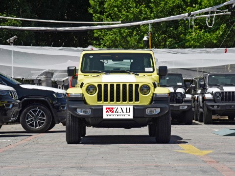 Jeep WranglerLong range new electric vehicle 5 door 5 seat SUV 2022 2.0T 4xe Sahara fluorescent yellow edition used car
