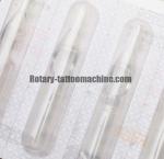 Clear Disposable Tattoo Gun Tips Pre Sterilized Open Tips Safe Material