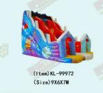 Children Fun Park Inflatable Stars Universe Slide For Rentals