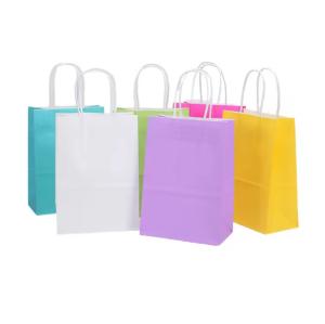 Quality Cheap Kraft Paperbag Customized Brown Takeaway Paper Bag wholesale