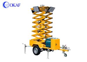 Quality IP65 Diesel Generator Mobile Light Tower Auto Lifting Portable LED Light Tower wholesale