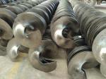 55mm Screw Conveyor Shaft Auger Blade Steel Farm Machinery Parts