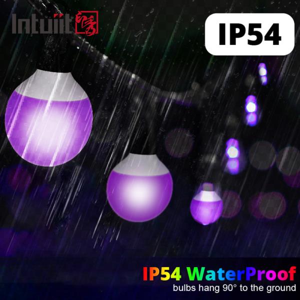 Bistro Decorative LED String Lights 15m 20 Pixels Bulbs Holiday Wedding Party