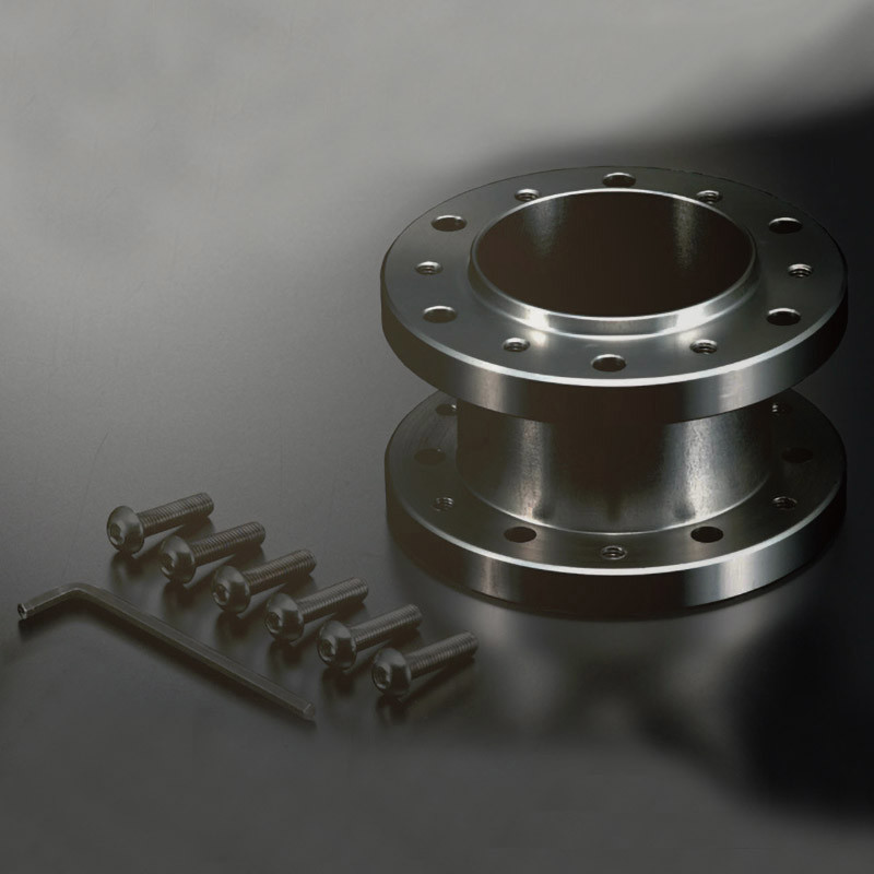 CNC Machined Steering Wheel Adapter Customized Size For Modified Street Or Track Car