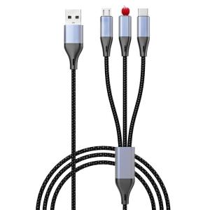 Quality Data Cable 3 in 1 Fast Charging Data wire wholesale