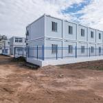 Apartment Style Movable Container House for Morocco Earthquake Relief Refugees'