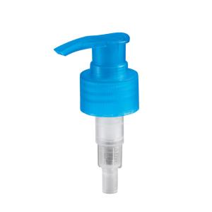 Quality Screw Down Lock 28mm Blue Lotion Pump , Plastic PP 24 410 White Lotion Pump wholesale