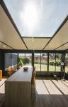 PVDF AS2208 2.5mm Glass Room To Let In Sunlight