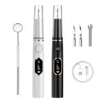 Professional USB LED Light Built In Ultrasonic Tooth Cleaner Portable Dental