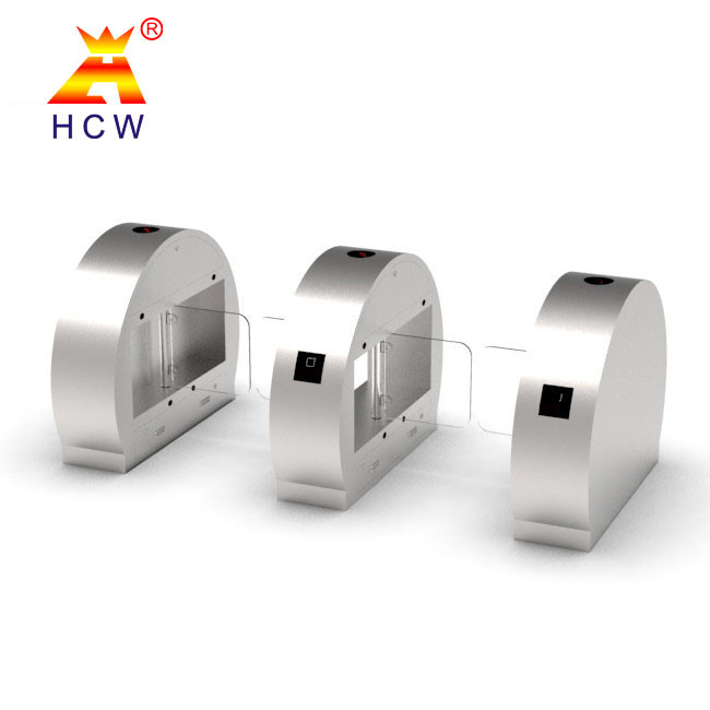 1mm Thickness 304 Stainless Steel Turnstiles Security Gates Support QR Code