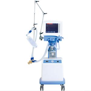 Quality 4 Wheels Respirator Hospital Icu Ventilator Machine For Breathing wholesale
