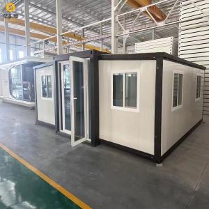 Quality Eco Friendly Prefab Steel Frame House Double Wing Expandable Container House wholesale