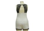 Suspender Ladies Casual Jumpsuits Romper Suit Back And Bottom Laced