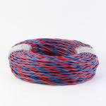 PVC Jacket Fireproof 300/500V 20AWG 18AWG 17AWG 16AWG 15AWG 2 Core Twisted Pair