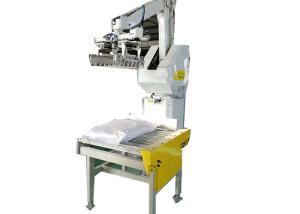 China 4KW 4 Axes Robotic Bag Palletizer In Fertilizer Production Line on sale