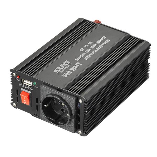 Cheap Off Grid EU Socket 24V Modified Sine Inverter for sale