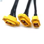 Panel Mounted Xt60 Charging Cable Silicone Copper for RC Lipo Battery