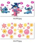 Removable Adhesive 0.1mm UV DTF Decals Custom UV Transfer Stickers