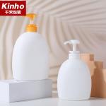1000ml Cosmetic Lotion Bottle 500ml Boston Round HDPE Body Wash Soap