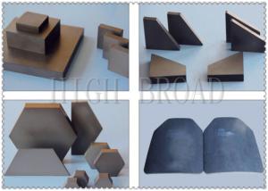 Quality SIC ceramic bulletproof plates Armor Ceramic / OEM Silicon Carbide Armor Ceramic wholesale