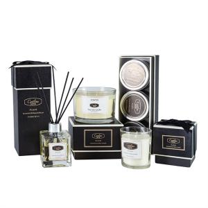 Quality Aroma Luxury Aromatherapy Candle Scented Soy Wax Glass Jar Candles and Private Label Fragrance Reed Diffuser Gift Set wholesale