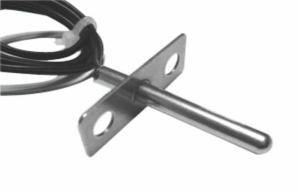 China Flanged Stainless Steel NTC Thermistor Temperature Sensor For Configurations on sale