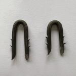 Automatic Barbed U Shape Nail Making Machine 3.7mm Max Diameter