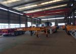 Mechanical Equipment Hydraulic Flatbed Trailer Polyurethane Paint