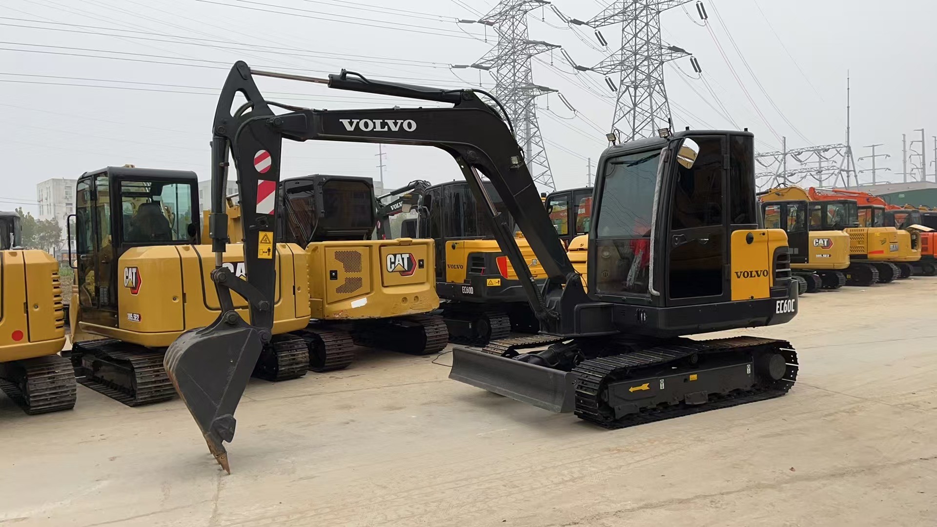 2023 Year 6 Ton Mini Used Volvo EC60C Excavator Hydraulic Crawler Digger
