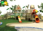 MultiFunctional Wooden Toddler Slide High Safety Play Area Colorful Plastic