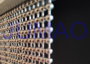 Quality Architectural Hanging Beads Room Divider Wide Usage With Metal Beaded Strings wholesale