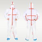 50-70gsm Full Body Protective Suit Medical Non Woven Disposable Microporous