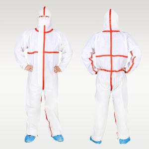 Quality 50-70gsm Full Body Protective Suit Medical Non Woven Disposable Microporous Coverall wholesale