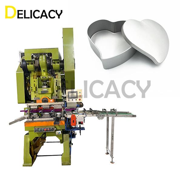 Heart Shape Valentine Gift Tin Box Making Machine Jewelry Tin Can Production