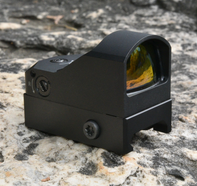 22mm Mount Width DRA 1X17 Mini Red Dot Scope with Shockproof Design and Zero Parallax