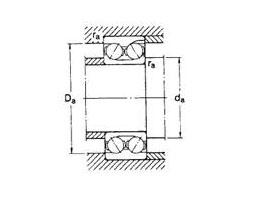 Quality Double Row Angular contact ball bearing - ZZ 47.8 wholesale
