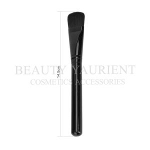 Quality Customized Logo Black Single Makeup Brush 22cm Multipurpose Long Lasting wholesale