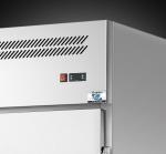 Practical Stainless Steel 500L Fridge Freezer , Soundless Commercial Upright