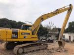 PC220 Used Komatsu Excavator With 18m Long Boom