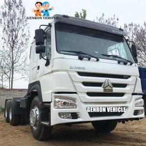 Quality Highway Transportation Flat Top Euro3 380HP Lightweight Semi Trucks wholesale