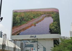 Quality DIP346 P10 Curved LED Screen Full Color Outdoor Advertising Screen 10000 Dos/Sqm wholesale