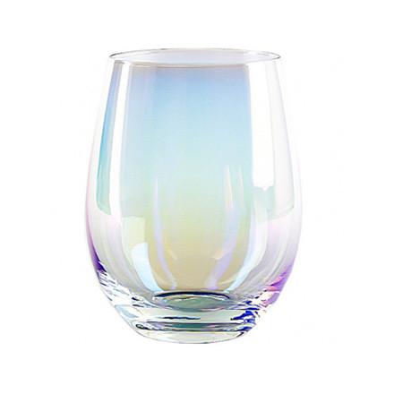 Best Selling Handleless Clear Lead Free Crystal Wine Glass With Pineapple