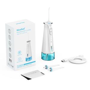 Quality IPX7 Waterproof Oral Irrigator Nicefeel Cordless Water Flosser Oem Logo Big Water Tank Water Flosser Cordless wholesale
