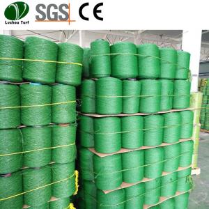 Quality Soccer Artificial Grass Yarn / Artificial Synthetic Grass SGS CE Certificate wholesale