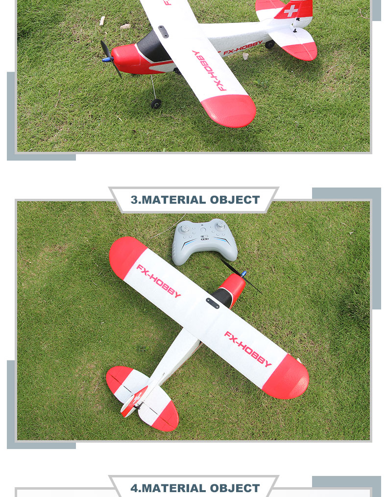 Ready-to-Go 172 2.4g 3ch 6g Gyro Brushless Aerobatic Radio Control Hobby Airplane Rc Trainer Aircraft Flight Stabilisation