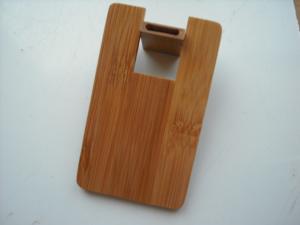 Quality Bulk credit card usb flash drive wood usb flash drive with custom logo oem usb 2.0 4gb 8gb wholesale