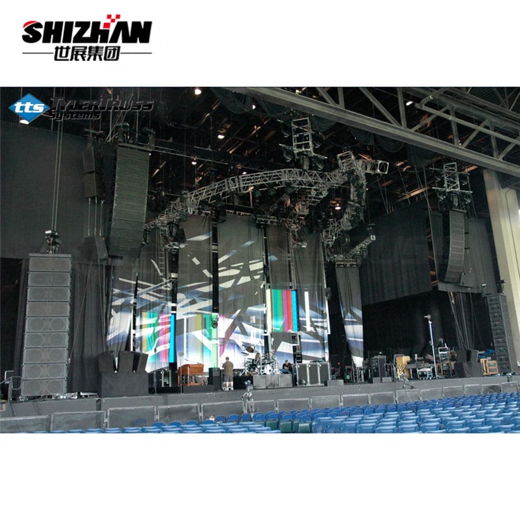 4m Length Aluminum Truss Stage Light Frame / Dj Light Stand Truss TUV Certified